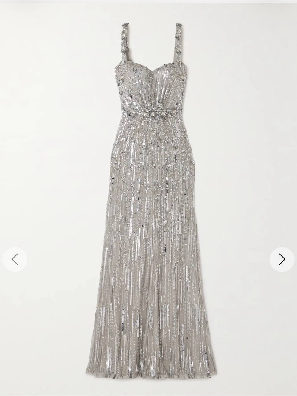 Jenny Packham embellished gown